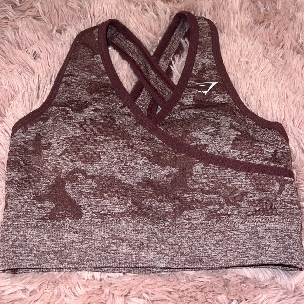 Gymshark Cameo Bra Size Small